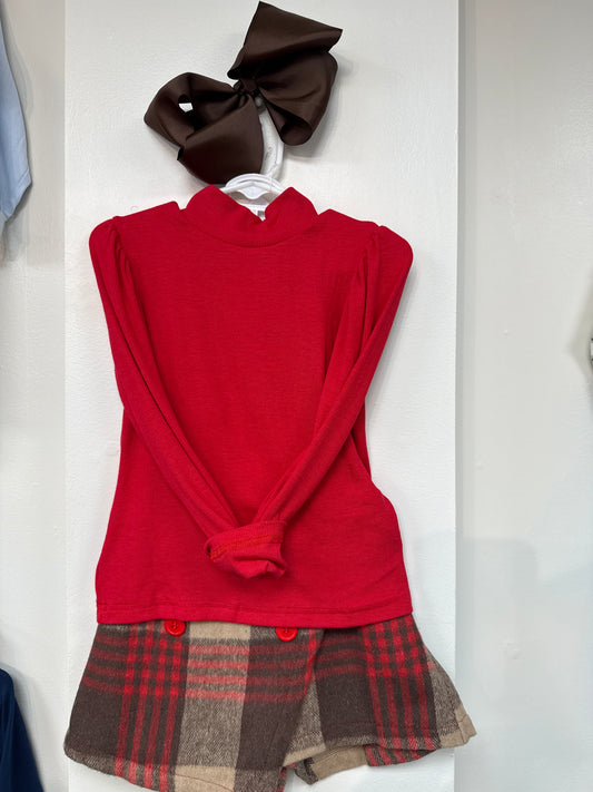 2 pc top & skort