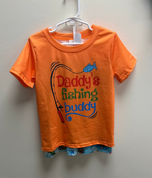 Two Piece Boys Short Set Size 5-6T