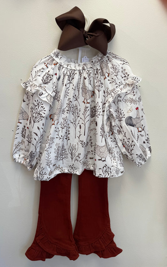 2 Piece Chicken Top Size 3