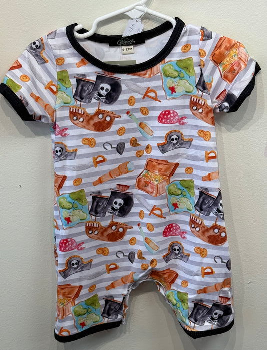 One Piece Romper Sizes 0-6 & 6-12 Months