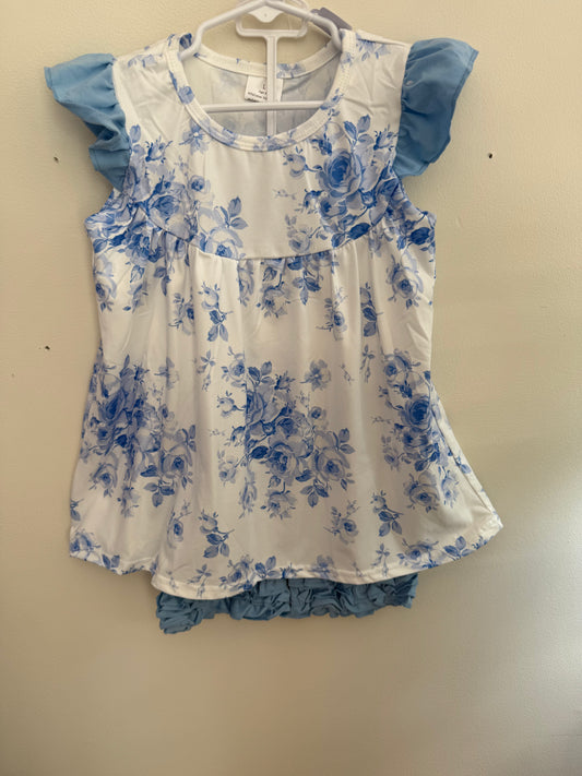 2 pc. Top with Ruffled Shorts Size 4T